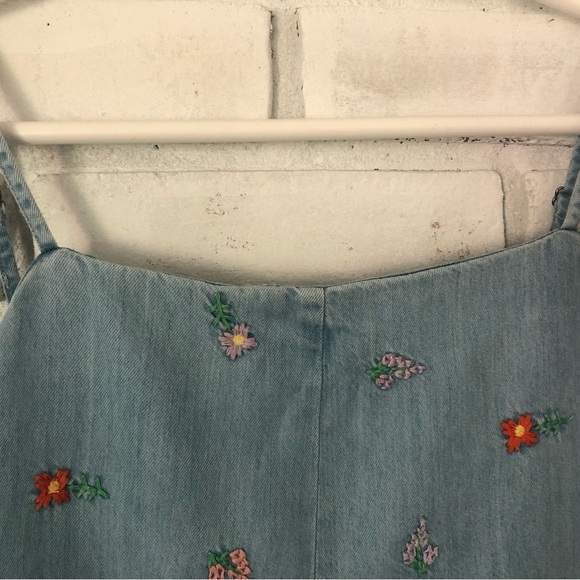 Like New Stella McCartney light blue chambray playsuit size 12yrs - Picture 5 of 10